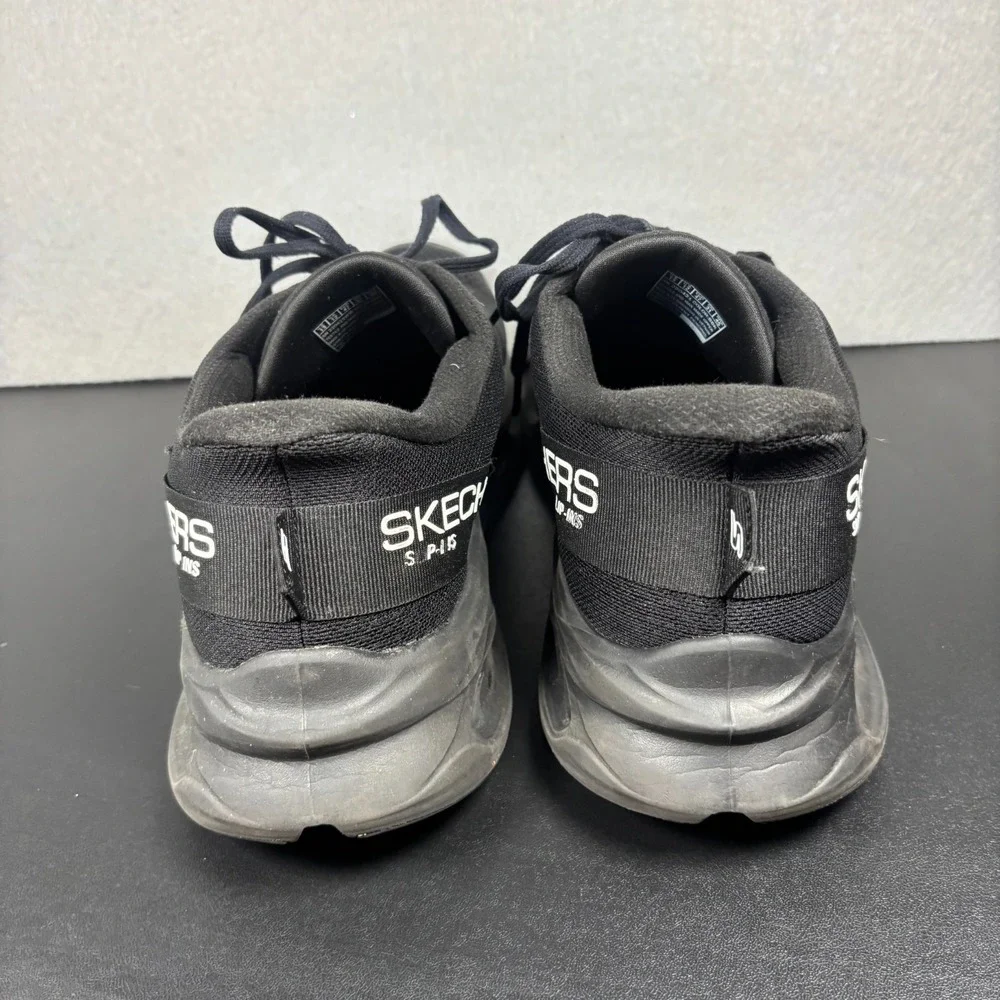 Skechers Hands Free Slip-Ins Max Cushioning Glide-Step Mens 13 Black Shoe 220421
